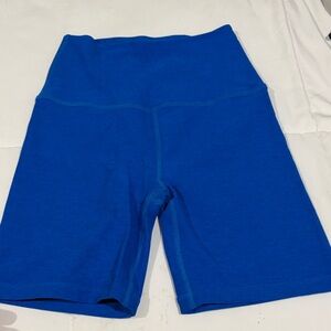 High-Waist Women’s Bike Shorts — Royal Blue